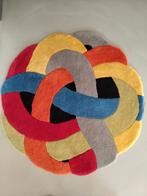 Rugvista rond vloerkleed, Rond, Ophalen of Verzenden, Zo goed als nieuw, 100 tot 150 cm