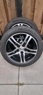 Winterbanden set 195/55/R16 Michelin Alpin6 op sportvelg, Ophalen, Gebruikt, 16 inch, Banden en Velgen