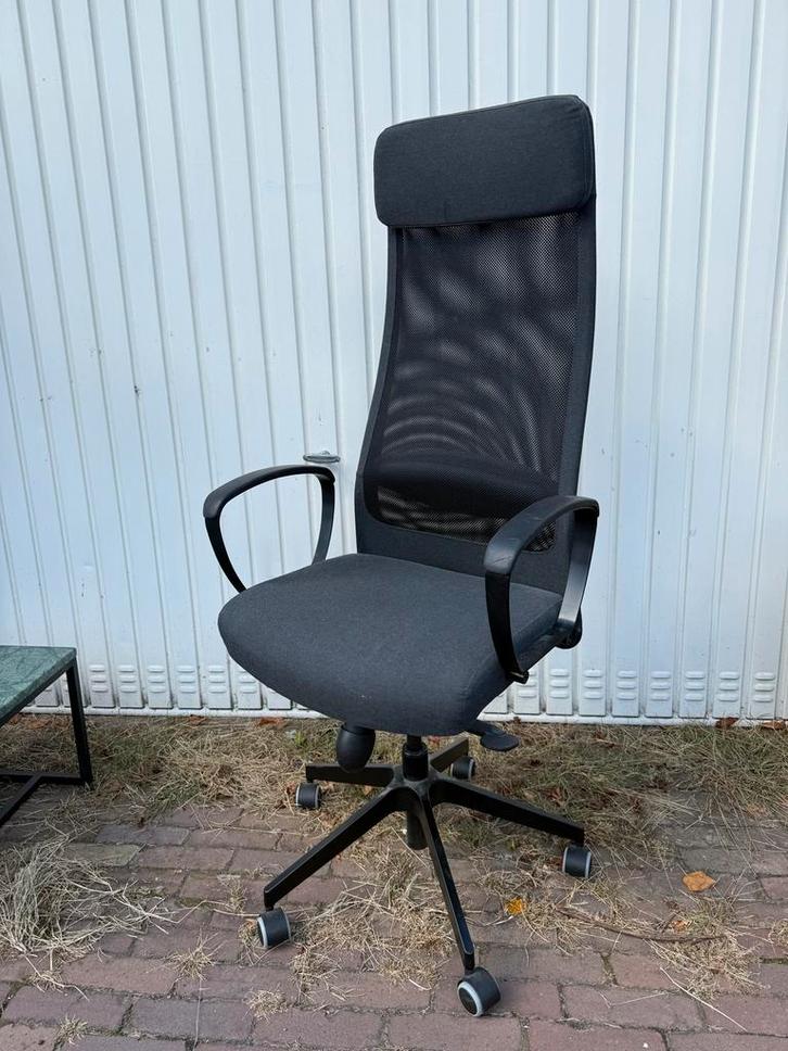 Bureaustoel - Zwart, Huis en Inrichting, Bureaustoelen, Gebruikt, Bureaustoel, Zwart, Ergonomisch, Ophalen