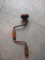 Vintage Handboor met Houten Handvat, Antiek en Kunst, Antiek | Gereedschap en Instrumenten, Ophalen