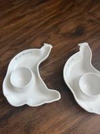 2 eierdopjes van het merk Riviera Maison, Huis en Inrichting, Keuken | Servies, Ophalen, Nieuw, Overige stijlen, Overige typen