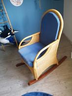 Schommelstoel Babykamer Riet Rotan, Huis en Inrichting, Ophalen, Gebruikt, Overige kleuren, Riet of Rotan