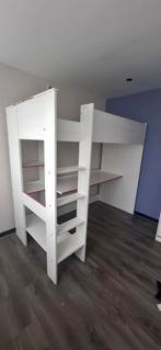 Hoogslaper  incl bureau, Kinderen en Baby's, Kinderkamer | Stapelbedden en Hoogslapers, Ophalen, Gebruikt, Hoogslaper