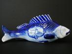 1 Porseleinen koikarper vis schaal / kom met Delfts blauw, Ophalen of Verzenden