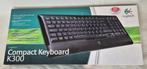 Te koop nieuwe Toetsenbord Bekende merk Logitech K300, Ergonomisch, Verzenden, Nieuw, Qwerty