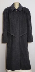 Antracietgrijze original loden mantel met wol, Kleding | Dames, Jassen | Winter, Grijs, Zo goed als nieuw, Maat 46/48 (XL) of groter