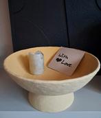 Papier mache schaal, Ophalen of Verzenden, Zo goed als nieuw, Rond, Overige materialen