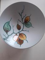 Gouds plateel fruitschaaltje Flora op voet, Antiek en Kunst, Antiek | Keramiek en Aardewerk, Ophalen of Verzenden