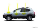Verbreder set Hyundai Tucson 5 deurs 2004-, Ophalen of Verzenden, Nieuw