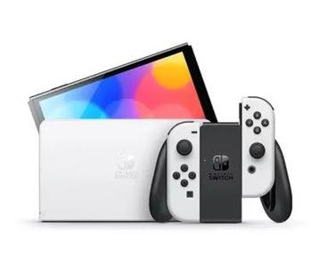Nintendo Switch (OLED) Wit 64 GB beschikbaar voor biedingen