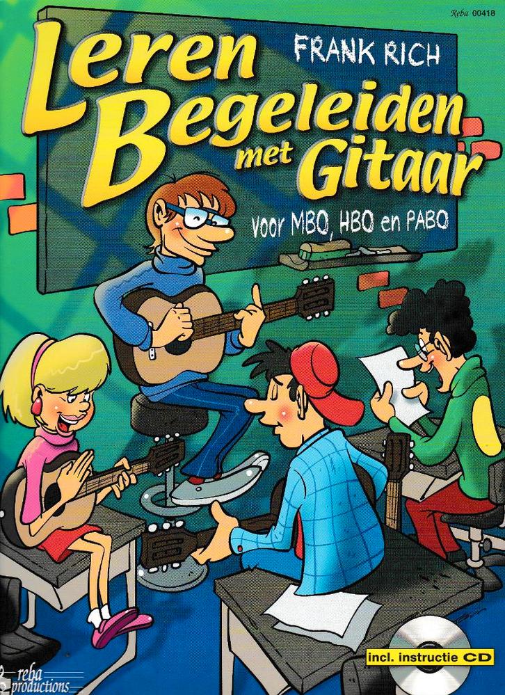 Leren Begeleiden Gitaar + CD net boek boek in nette staat, Muziek en Instrumenten, Bladmuziek, Gebruikt, Artiest of Componist
