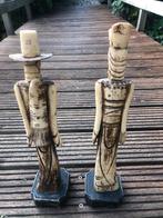 Oosterse Beelden Set, Antiek en Kunst, Kunst | Beelden en Houtsnijwerken, Ophalen of Verzenden