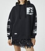 Pull & Bear zwarte hoodie capuchonsweater maat M, Nieuw, Maat 38/40 (M), Ophalen of Verzenden, Zwart