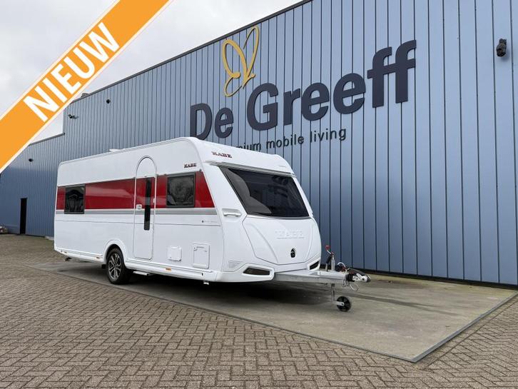Kabe Royal 560 GLE B2, Caravans en Kamperen, Caravans, Bedrijf, tot en met 4, 1500 - 2000 kg, Rondzit, Kabe, 2 aparte bedden, Overige typen