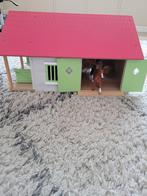 Manege paardenstal schleich schleigh, Ophalen of Verzenden, Zo goed als nieuw, Poppenhuis