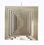Tuindecoratie 3D spinner Mirror vierkant 30cm, Ophalen of Verzenden, Nieuw