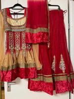 Prachtige Lehenga voor Indiaas Feest, Ophalen of Verzenden, Zo goed als nieuw, Maat 36 (S), Rood