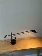 Vintage bureaulamp zwart, Huis en Inrichting, Lampen | Tafellampen, Ophalen, Gebruikt, Minder dan 50 cm