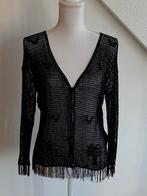 Gorgeous black mesh cardigan Murek Fashion party Xmas, Nieuw, Murek, Maat 38/40 (M), Zwart