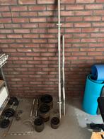 Gewichten Set + Stangen, Sport en Fitness, Ophalen of Verzenden, Dumbbell