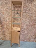 Badkamermeubel licht bruin 188x40,5x37.5 cm, Ophalen, Minder dan 50 cm, Gebruikt, 150 tot 200 cm