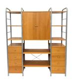 Vintage Ikea Niklas Kast, Rutger Andersson Wandkast Modulair, Huis en Inrichting, Ophalen, Gebruikt, Met lade(s), Minder dan 100 cm