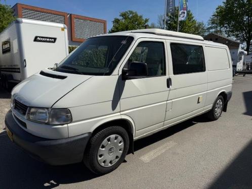 Volkswagen Transporter 2.5 TD 2001 camper 4 zitplaatsen, Auto's, Bestelauto's, Bedrijf, Trekhaak, Volkswagen, Diesel, Euro 3, Handgeschakeld