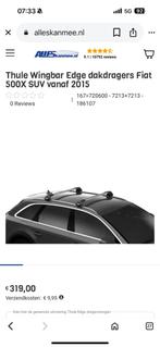thule wingbar edge fiat 500x dakrail, Ophalen of Verzenden, Zo goed als nieuw