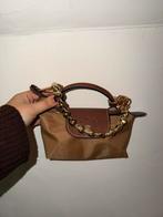 Longchamp mini, Ophalen of Verzenden, Zo goed als nieuw, Beige, Handtas