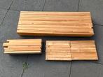 Partijtje planken > 1,3 m2, Doe-het-zelf en Verbouw, Hout en Planken, Ophalen, Gebruikt, Minder dan 25 mm, Plank
