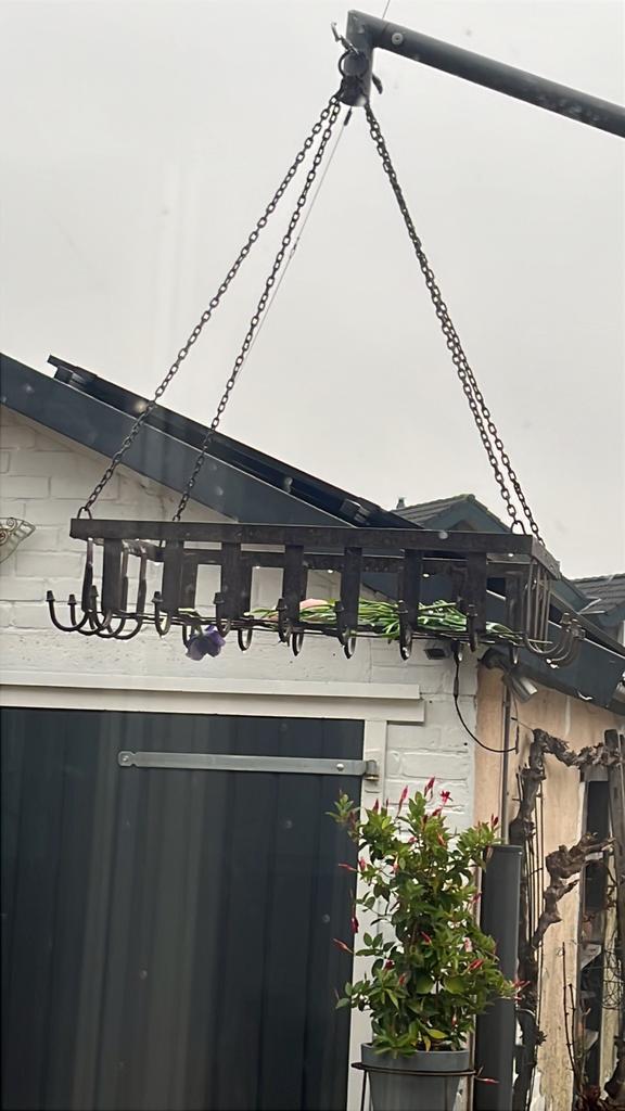 Vleeshanger voor Hammen en Worsten, Antiek en Kunst, Curiosa en Brocante, Ophalen of Verzenden