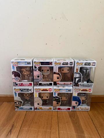 Partij Funko Pops (Lichte) Box Damage (8 Stuks) beschikbaar voor biedingen
