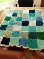 Gehaakte hartjes babydeken, Ophalen of Verzenden, Nieuw, 100 cm of meer, Deken