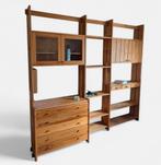 Vintage jaren 60 wandsysteem, Ophalen, Gebruikt, 200 cm of meer, 25 tot 50 cm