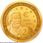 Guinée 1000 Franc 2025 Bulgarije - Introductie Euro Proof Au, Ophalen of Verzenden, Guinee, Losse munt, Goud