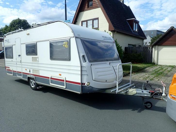 Home-car 546H rally 52 met kinderkamer bj 2000, Caravans en Kamperen, Caravans, Bedrijf, 1000 - 1250 kg, Home-car