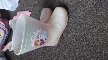 Regenlaarzen maat 24 frozen beschikbaar voor biedingen