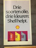 reclameborden shell en bp, Verzamelen, Merken en Reclamevoorwerpen, Ophalen of Verzenden, Gebruikt, Reclamebord