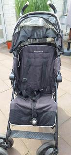 Zwarte Buggy Maclaren + Oranje voetenzak, Ophalen, Gebruikt, Overige merken, Voetenzak