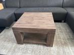 Acaciahouten Salontafel Montreal (75x75cm), Ophalen, Gebruikt, Vierkant, 50 tot 100 cm