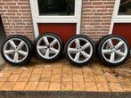 Audi velgen 18 inch met winterbanden, Auto-onderdelen, Ophalen, 18 inch, Velg(en), Winterbanden