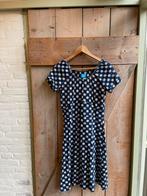 Tante Betsy retro vintage jurk maat S, Blauw, Ophalen of Verzenden, Maat 36 (S), Gedragen
