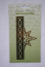 Anja Style venstermal stencil FE 6109, Verzenden, Nieuw, Kerst, Pons of Mal