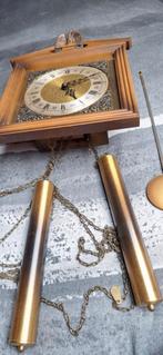 Vintage wandklok met Gewichten, Antiek en Kunst, Antiek | Klokken, Ophalen of Verzenden