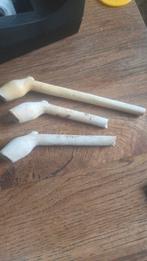 Oude Kleipijpen Set van 3, Ophalen of Verzenden