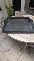 XXL houten zwart dienblad, merk Lifestyle, Huis en Inrichting, Ophalen, Gebruikt, Hout