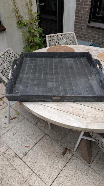 XXL houten zwart dienblad, merk Lifestyle  beschikbaar voor biedingen