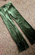 B nosy flared fluwelen broek 128  donker groen, Broek, B.Nosy, Meisje, Ophalen of Verzenden