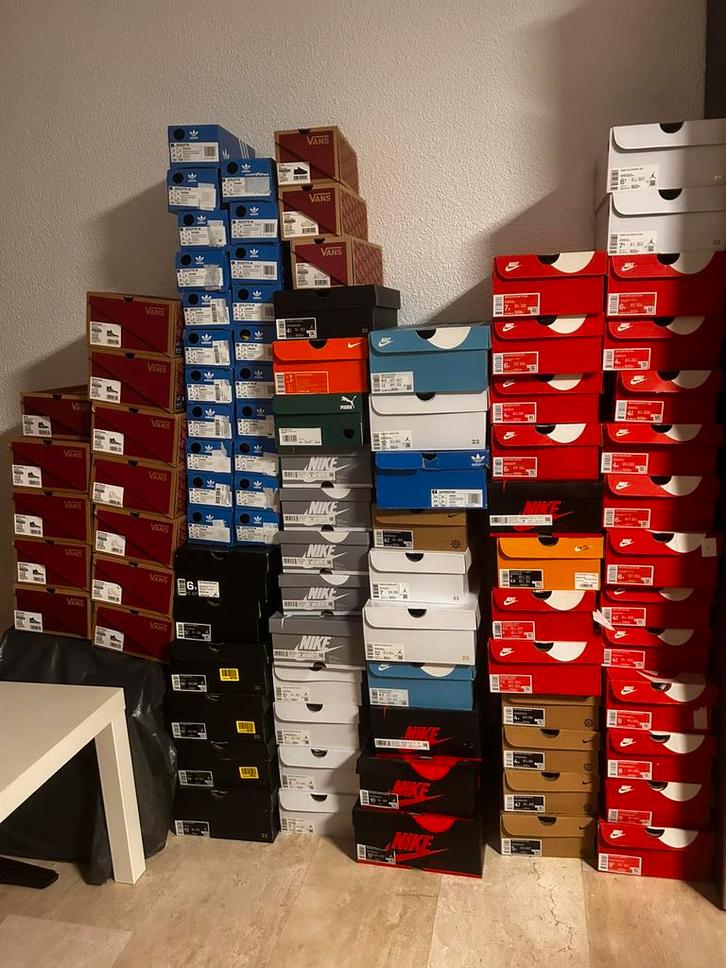 partij diverse Sneakers, Nike, Jordan, Vans, Adidas, Kleding | Dames, Schoenen, Nieuw, Sneakers of Gympen, Zwart, Ophalen