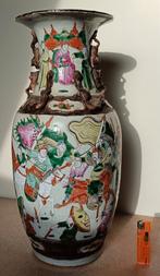 Grote Chinese Nanking Vaas - 44 cm China Chinees, Ophalen of Verzenden